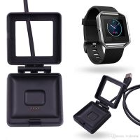 NJ จัดส่งฟรี Fitbit USB Charging Cradle Dock For สาย ชาร์ท Fitbit Blaze อุปกรณ์เสริมนาฬิกา