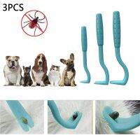 ◎ 3PCS /Lot Pet Flea Remover Tool Scratching Hook Remover Pet Cat Dog Grooming Supplies Tick Picker Flea Removal Tool Pet Comb