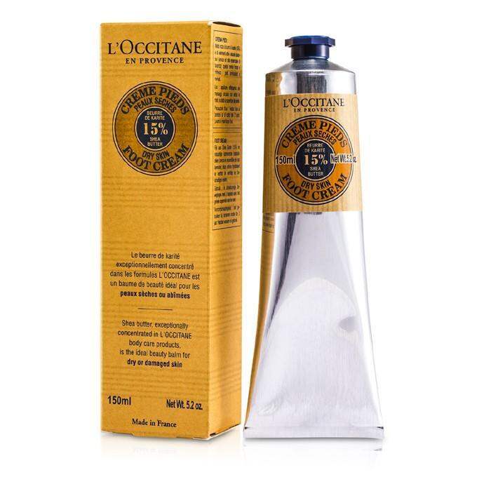 L'Occitane Shea Butter Foot Cream 150ml/5.2oz Lazada.co.th