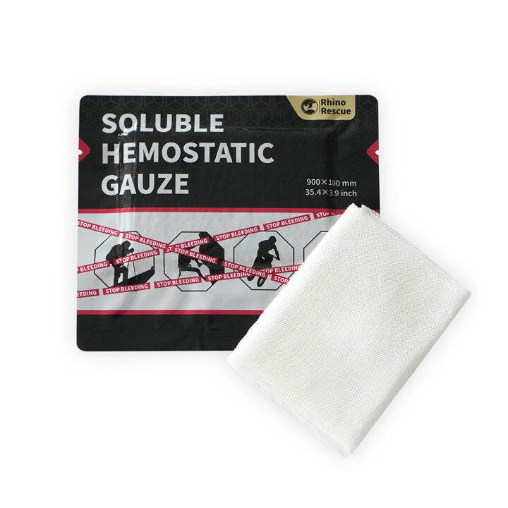 Rhino Rescue Soluble Hemostatic Gauze Portable Disposable Good Quality