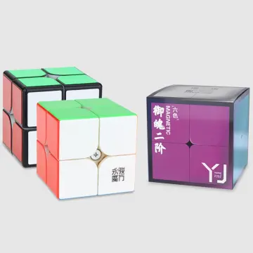 Yuxin Little Magic 2X2 V2M Magnetic Speed Cube Stickerless