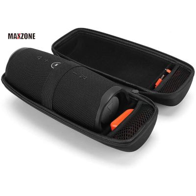 ~ MAXZONE ProCase Carrying Case for JBL Charge 4, Hard Travel Case Protective Bag for JBL Charge 4 Portable Waterproof Wireless Speaker, Fits USB Plug and Cable