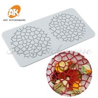 Lattice Sugar Lace Mat Chocolate Fondant Silicone Mold DIY Dessert Decor Pad Molecular Cuisine Cake Decorating Tools Bakeware Bread Cake  Cookie Acces