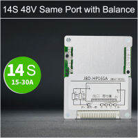 20A 15A 14S 48V 25A 30A แบตเตอรี่ลิเธียม18650นิรันดร์แผ่นป้องกันพอร์ตเดียวกันที่มีความสมดุลสำหรับยานพาหนะไฟฟ้า