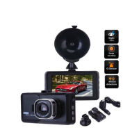 CQ6Bกล้องติดรถยนต์ FULL HD 1080 เลนส์มุมกว้าง 140 องศาCar Camera DVR 3.0 นิ้ว กล้องติดรถยนต์ IPS หน้าจอคู่เลนส