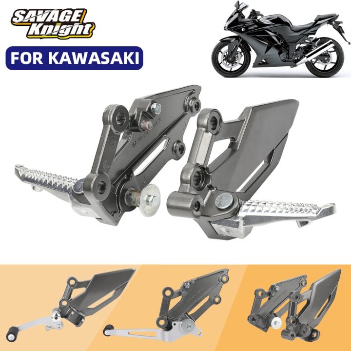 untuk-คาวาซากิ250r-z250-300-z300-ที่เหยียบคันเกียร์-kaki-depan-แป้นเหยียบ-kaki-rem-มอเตอร์-tuas-sesakori