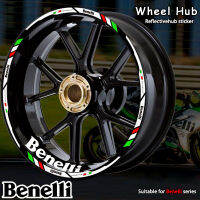 16PCS Refit Strips รถจักรยานยนต์ล้อยาง Rims Hub สติกเกอร์สำหรับ Benelli TRK 502 TRK502 Trk502 17 "Decals