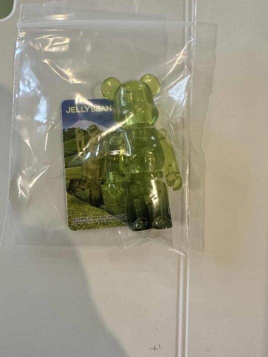 BEARBRICK 100% JELLYBEAN GREEN TEA Figure Authentic | Lazada PH