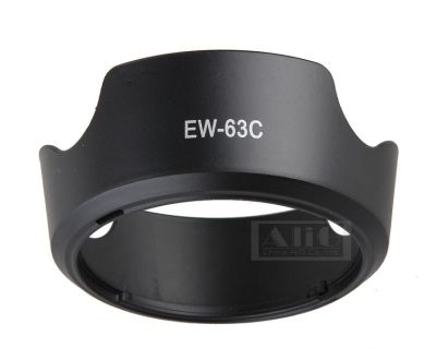 หมวกกล้อง DSLR EW-63C 10ชิ้นสำหรับ Canon EF-S 18-55มม. F/ 3.5-5.6คือ STM 58แผ่นกรอง Mm