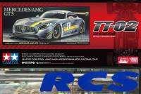 ? TAMIYA 58639A ชุดคิท TT-02 บอดี้ Mercedes-AMG GT3 ไม่มีสปีดคอนโทรล without ESC ชุดคิทรถบังคับวิทยุ