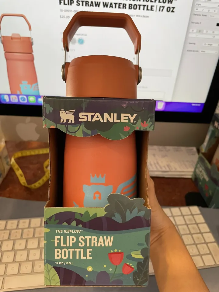 The Wild Imagination IceFlow™ Flip Straw Kids Water Bottle, 17 OZ