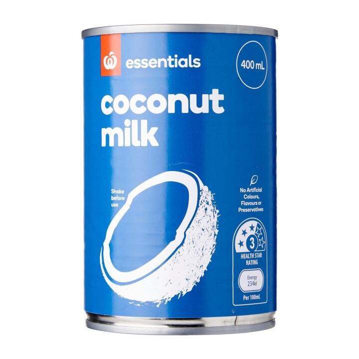 Woolworths Essentials Coconut Milk 400ML Lazada Singapore