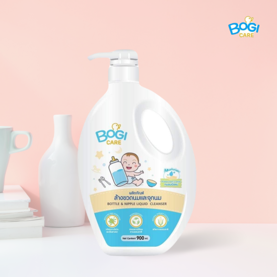 Nước rửa bình sữa núm ti và đồ chơi cho trẻ bogi care baby bottle and - ảnh sản phẩm 1