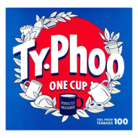 Typhoo One Cup Tea ไทฟู วัน คัพ ที ชาดำอบแห้ง 100 ซอง