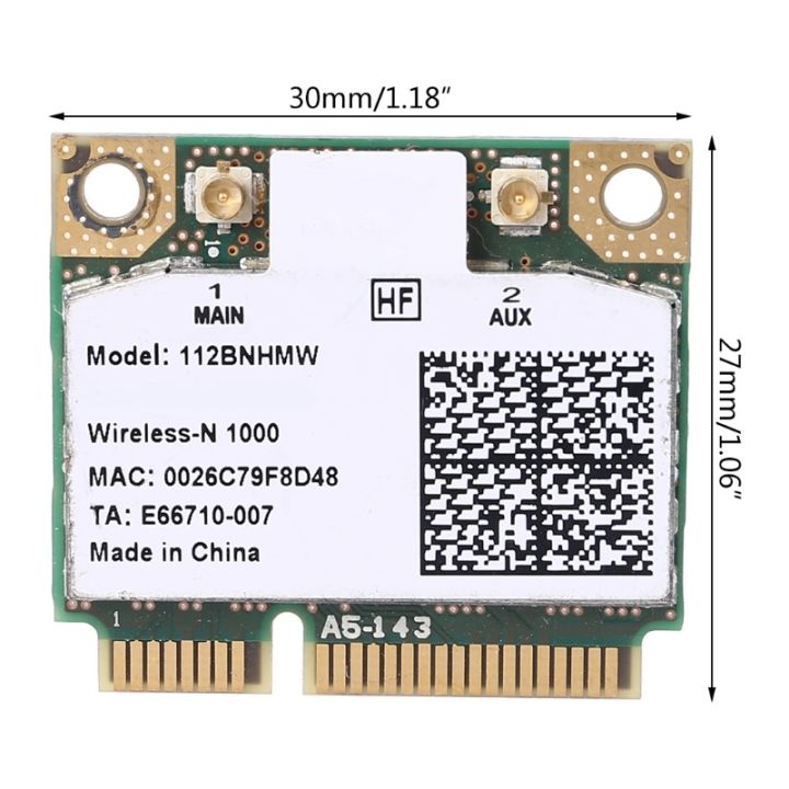 for-centrino-wireless-n-1000-wifi-link1000-112bnhmw-300mbps-half-mini-pci-e-wireless-card