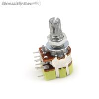 1pcs B50K 50K Ohm Dual Linear Taper Volume Control Potentiometer Switch