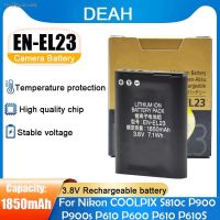 EN-EL23 ENEL23 EN EL23 3.8V 1850mAh Rechargeable Lithium Battery For Nikon COOLPIX S810c P600  P610 B700 P900 Camera Battery pdhu55