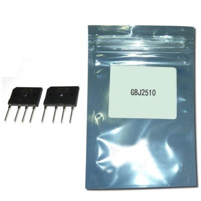 【cw】 5PCS/set GBJ2510 Diode Rectifier 2510 power diode electronica componentes 25A 1000V bridge rectifier ！