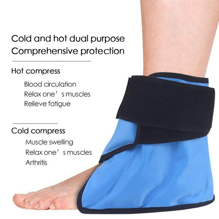 GAYE SPORTS Sports Injuries Ankle Ice Boot Foot Recovery Hot Cold