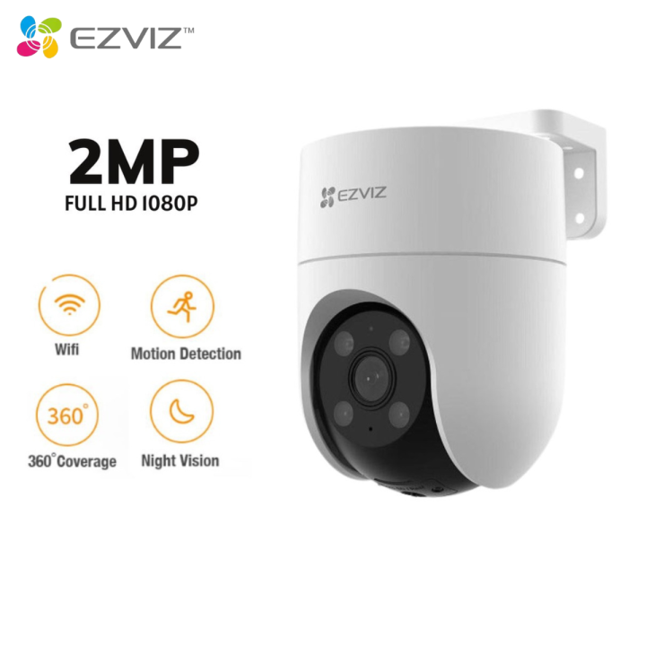 EZVIZ H8C 1080P WiFi IP Camera Color Night Vision Pan&Tilt Smart Camera ...