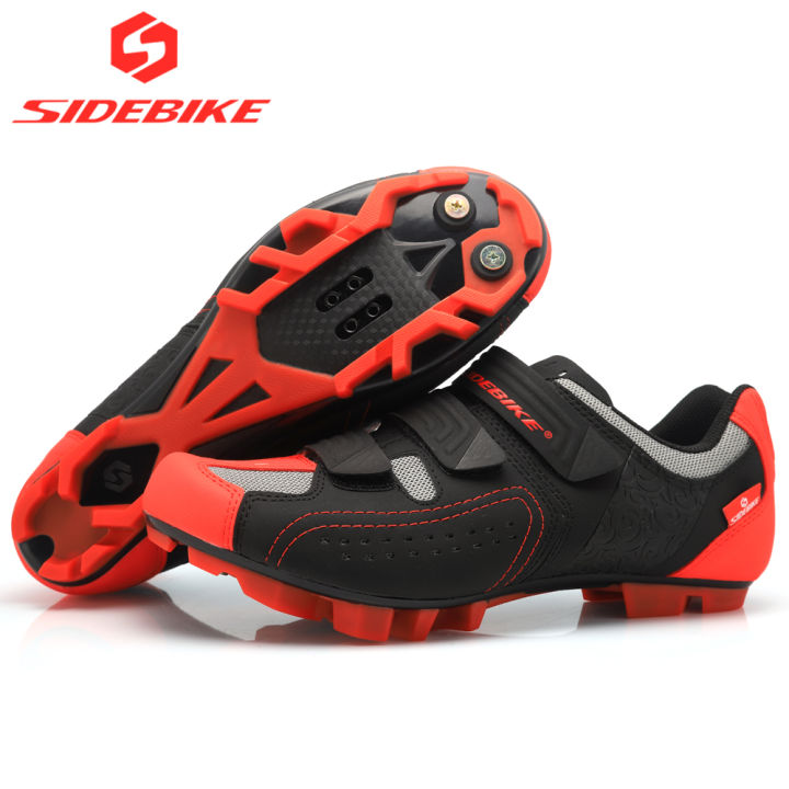 sidebike-จักรยานรองเท้า-mtb-ผู้ชายแข่งจักรยานรองเท้า-mtb-จักรยานเสือภูเขารองเท้ากีฬามืออาชีพล็อคตัวเองระบายอากาศ