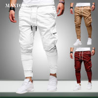 New Men Casual Jogger Pants 2022 Streetwear Cargo Sweatpants Mens Multi-pockets Trousers Fitness Gyms Harem Pencil Pants Male