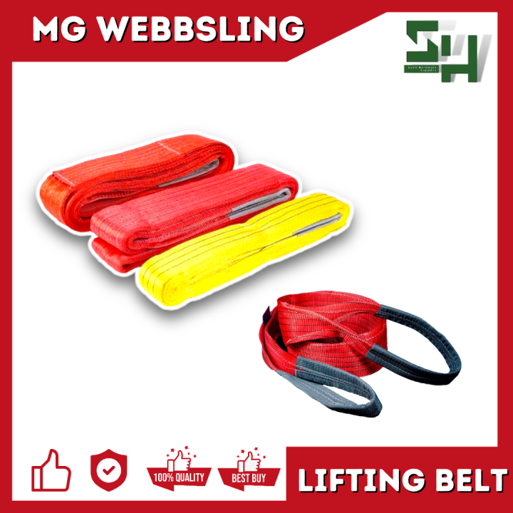 MG Lifting Belt for Crane Nylon bing Sling Polyester Lifting Sling Rigging Materials
