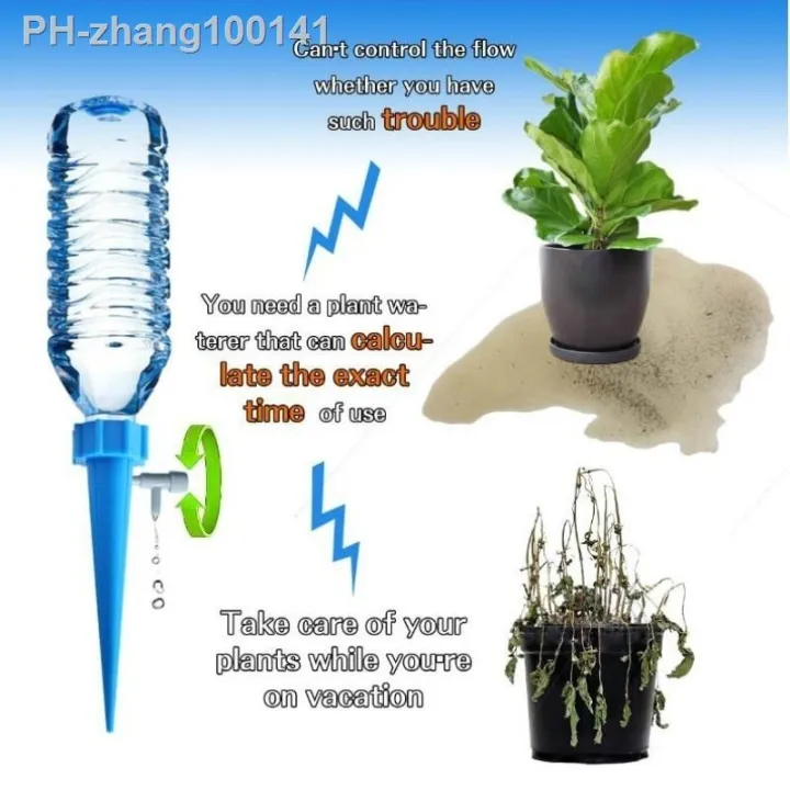 12pcs-garden-plant-automatic-irrigation-tool-spike-flower-supplies-self-watering-device-self-watering-planters-watering-system