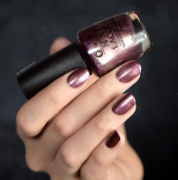 พร้อมส่ง OPI - Meet Me on the Star Ferry (NL H49) ยาทาเล็บ สีน้ำตาล undertone ม่วง มีชิมเมอร์สวยหรูมากกค่า  แท้ 100%