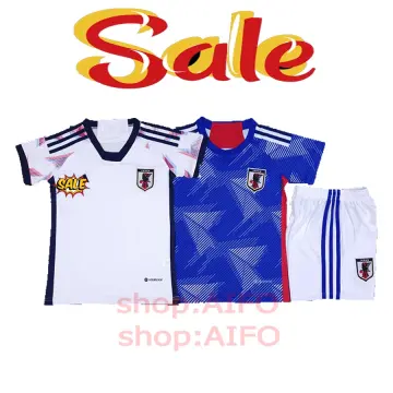 Kids Japan National Soccer 22 YOSHIDA 2022 World Cup White Away