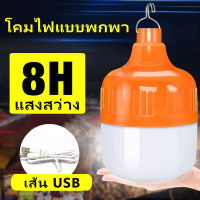 ไฟตุ้ม โคมไฟติดผนัง ตลาดกลางคืนชาร์จไฟได้ หลอดไฟมีแบตเตอรี่ในตัว การประหยัดพลังงานและการคุ้มครองสิ