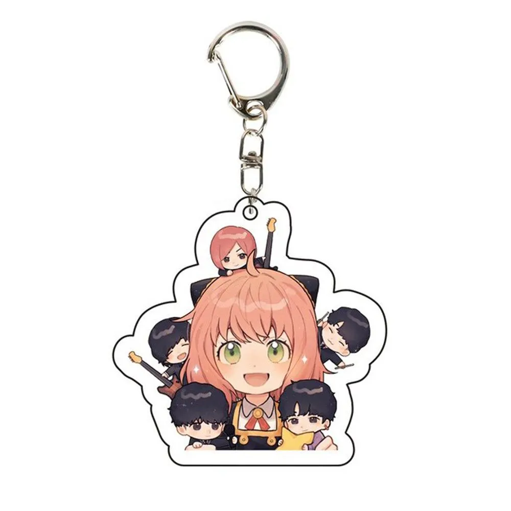 QIXING Gifts Anime Figures Q Version Bag Decoration Bag Pendant Car  Accessories Keychain Pendant Anime Keychain Acrylic Keychain X Family |  Lazada PH