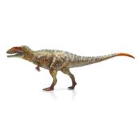 1:35 HAOLONGGOOD Scientific Carnotaurus Carcharodontosaurus Dinosaur Toy Ancient Prehistroy Animal Model Movable Jaw