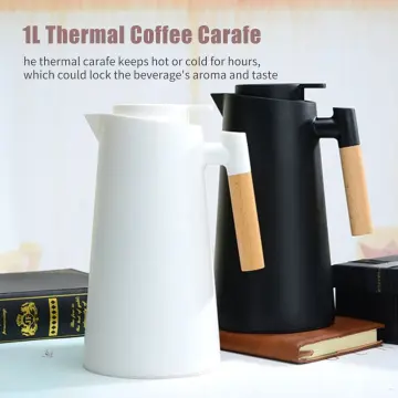 68oz Coffee Carafe Airpot Insulated Coffee Thermos Urn Stainless