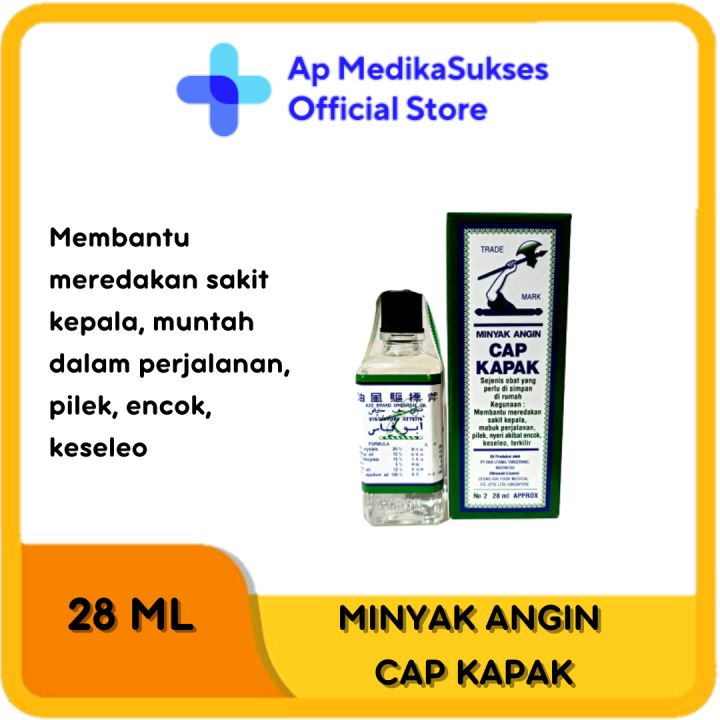 Minyak Angin Cap Kapak Ml Lazada Indonesia