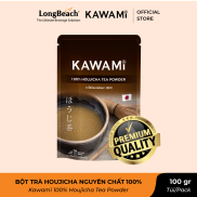 Bột Trà Houjicha Nguyên Chất 100% - Kawami 100% Houjicha Tea Powder 100 g