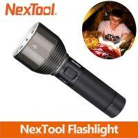 NexTool ไฟ LED กันน้ำไฟฉายชาร์จแบตเตอรี่ได้2000lm 380ม. 5 ModesType-C Seaching ตะเกียงสำหรับแคมปิ้ง