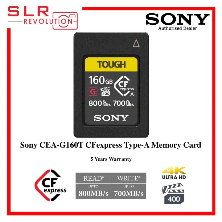 SONY CEA-G160T 160GB CFexpress TypeA メモリーカード 【新品】 CFexpress