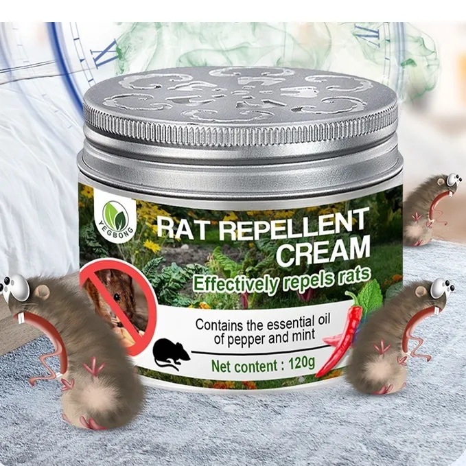 🐭Mouse smells and runs🐭Original Nontoxic Mouse repeller Rodent repellent Cream Rat Killer Plant