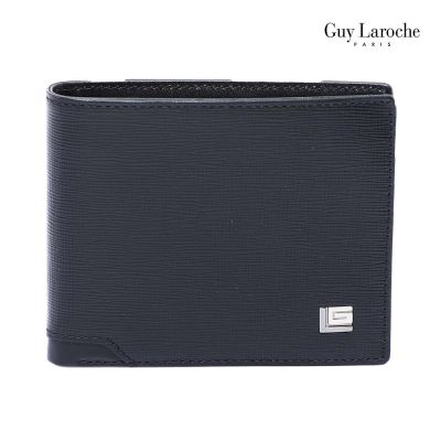 Guy Laroche กระเป๋าสตางค์พับสั้น รุ่น MGW0151 - สีดำ