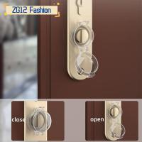 DENONGE พีพี ล็อคประตู deadbolt โปร่งใสโปร่งใส ป้องกันเด็กๆ ล็อค deadbolt ป้องกันเด็ก ทนทานต่อการใช้งาน ฝาครอบล็อคนิรภัยสำหรับเด็ก บ้านในบ้าน