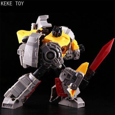 ZZOOI Transformation G1 KBB Tyrone Cable King Grimlock Wave Blaster Hand Make Assembly Model Action Figure Robot Toys Deformation 6645