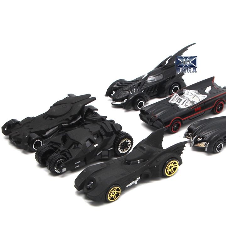 1-64-mini-6-piece-diecast-metal-batman-model-car-toy-batmobile