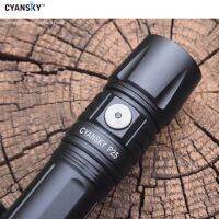 Cyansky P25 V2.0 Black Outdoor Flashlight 3600LMS 208M