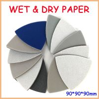 10pcs Triangle Flocking Sandpaper WET DRY Abrasive Polishing Sanding Paper 800 1000 1500 2000 5000 Grit