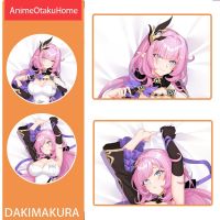 Anime Honkai Impact 3 Elysia พิมพ์สองด้านโยนปลอกหมอน Otaku ตกแต่งเครื่องนอน Dakimakura