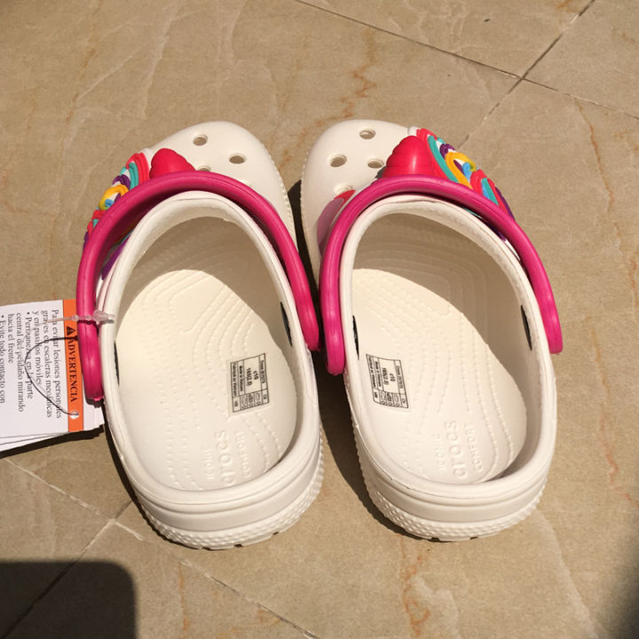 new-style-รุ่นใหม่-croc-รองเท้าแตะเด็กรองเท้าเด็กผู้หญิงรองเท้าเจ้าหญิงยูนิคอร์นรองเท้าชายหาดฤดูร้อน-207073
