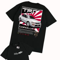 KARIMAKE ID Kaos T Shirt TOYOTA COROLLA AE101 GREAT COROLLA JDM V2 - V1 HITAM, S