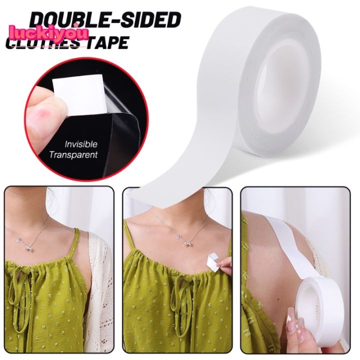 Clear Multifunctional Seamless Double-sided Anti-naked Body Tape  Self-Adhesive Bra Clothes Dress Shirt Non-Slip Invisible Paste