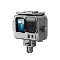 {{ONE}}Sunnylife GoPro121110 อลูมิเนียมอัลลอยด์กันน้ำกล้องกีฬาอุปกรณ์เสริมขยายการป้องกันการดำน้ำ